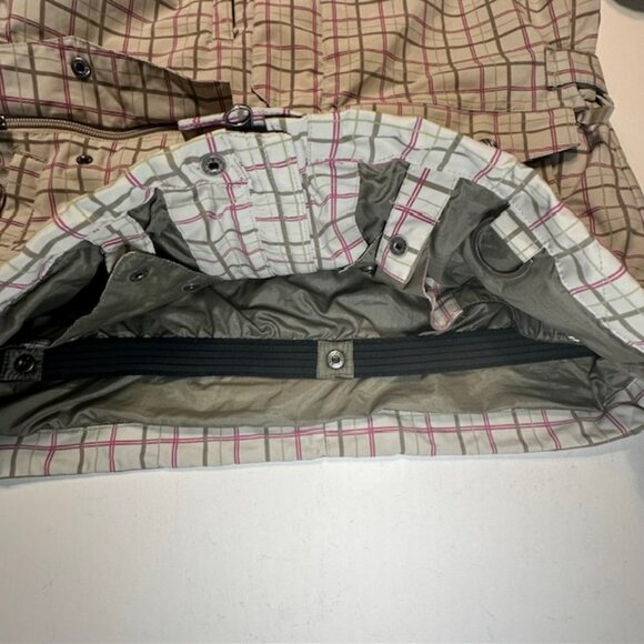 Planet Earth Ski/Snowboard Plaid Jacket Size Small - Picture 10 of 12